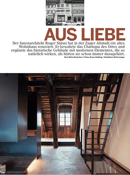 Umbauen und Renovieren