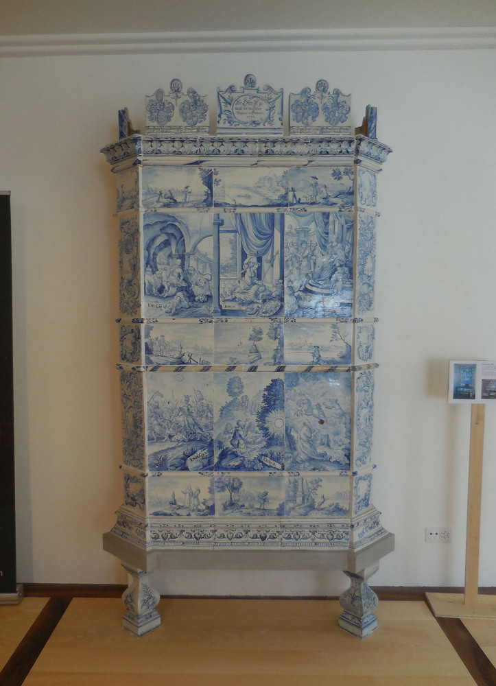 Antiker Kachelofen - Kanton Aargau