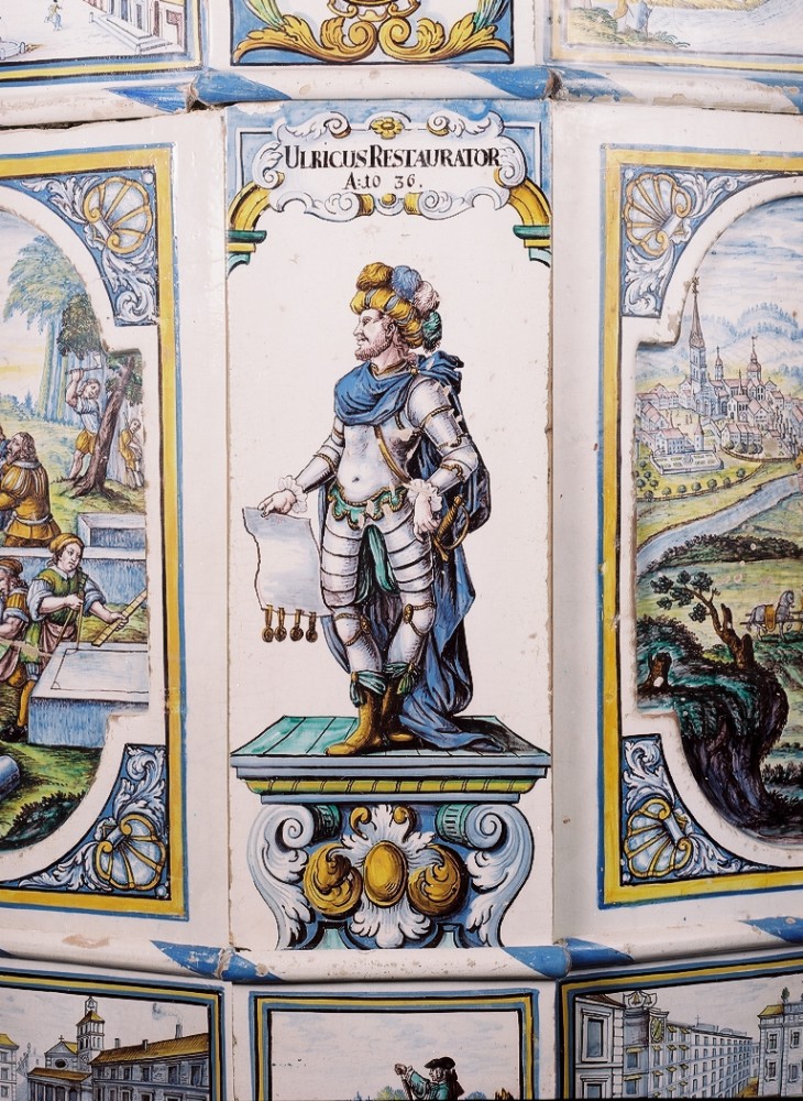 Antiker Kachelofen - Kanton Luzern