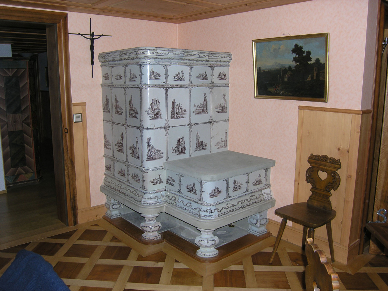 Antiker Kachelofen - Kanton Luzern