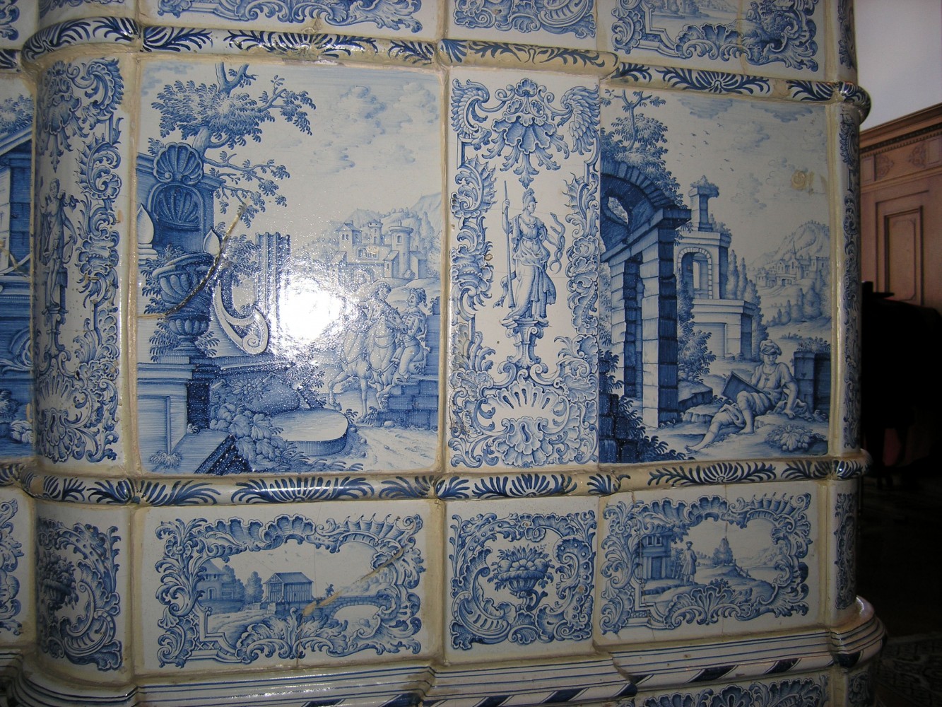 Antiker Kachelofen - Kanton Luzern