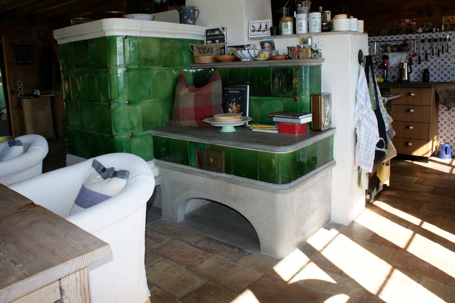 Antiker Kachelofen - Kanton Schwyz