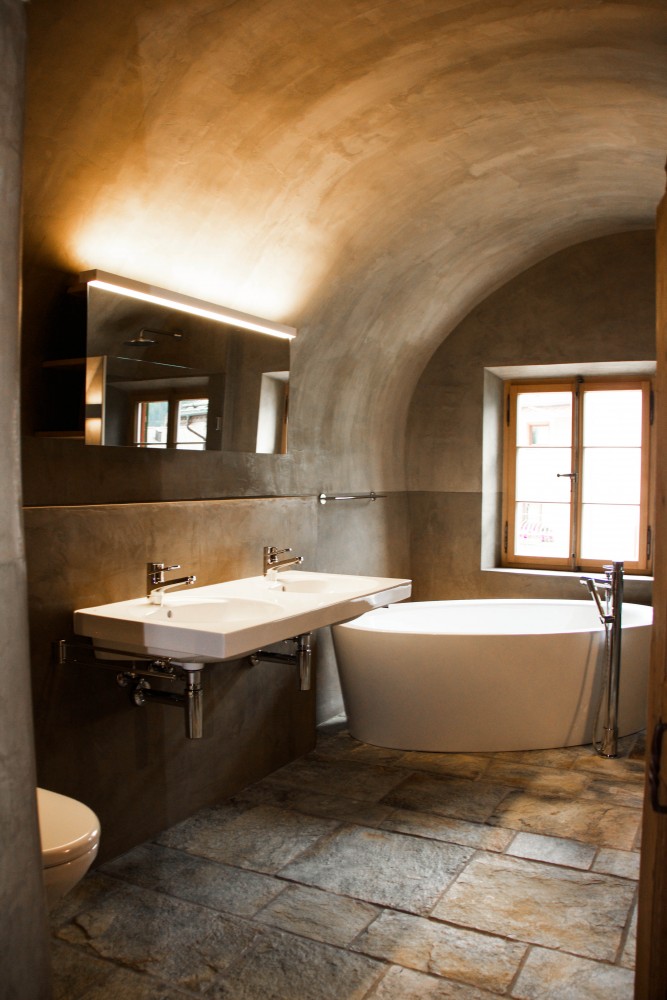 Mineralische Mörtelbeläge und Sumpfkalkoberflächen - Kanton Graubünden