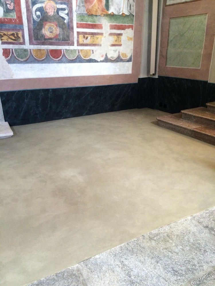 Mineralische Mörtelbeläge und Sumpfkalkoberflächen - Kanton Tessin