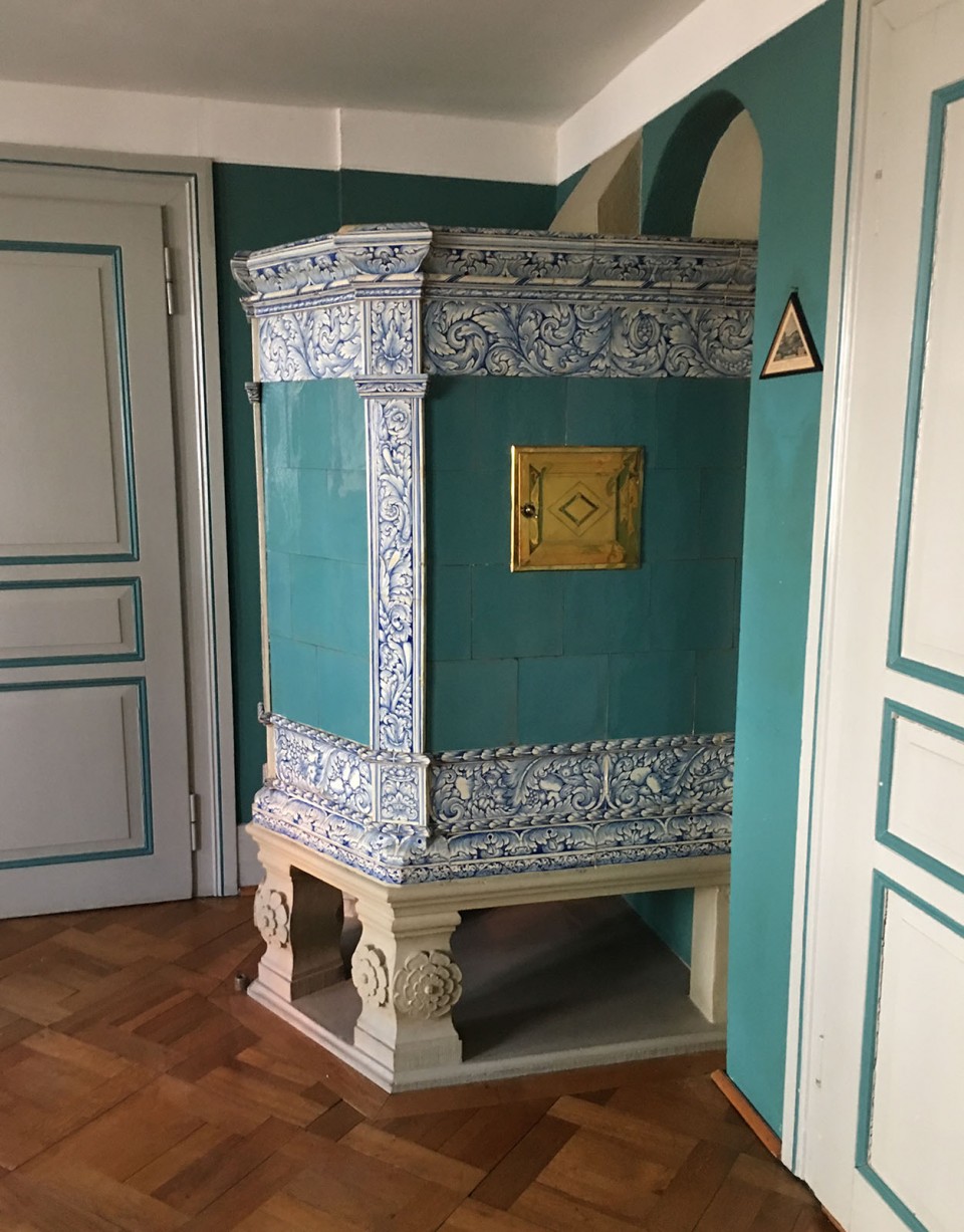 Antiker Kachelofen 07