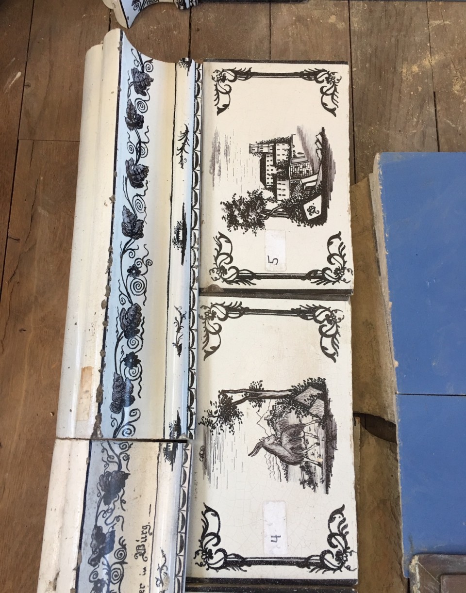 Antiker Kachelofen 18