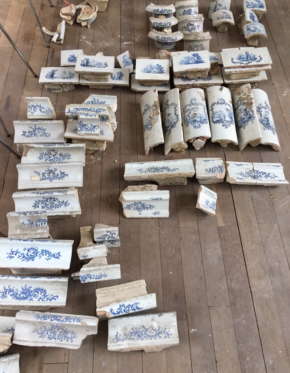 Antiker Kachelofen 17